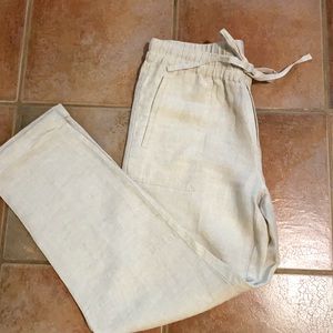 Lord & Taylor Linen Pants